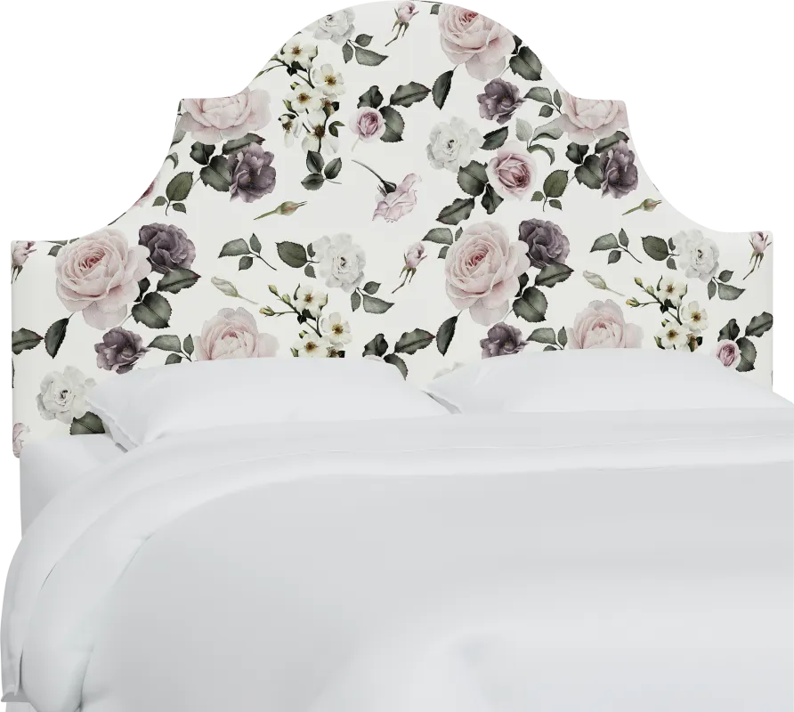 Barn Chic Cream Twin Upholstered Headboard