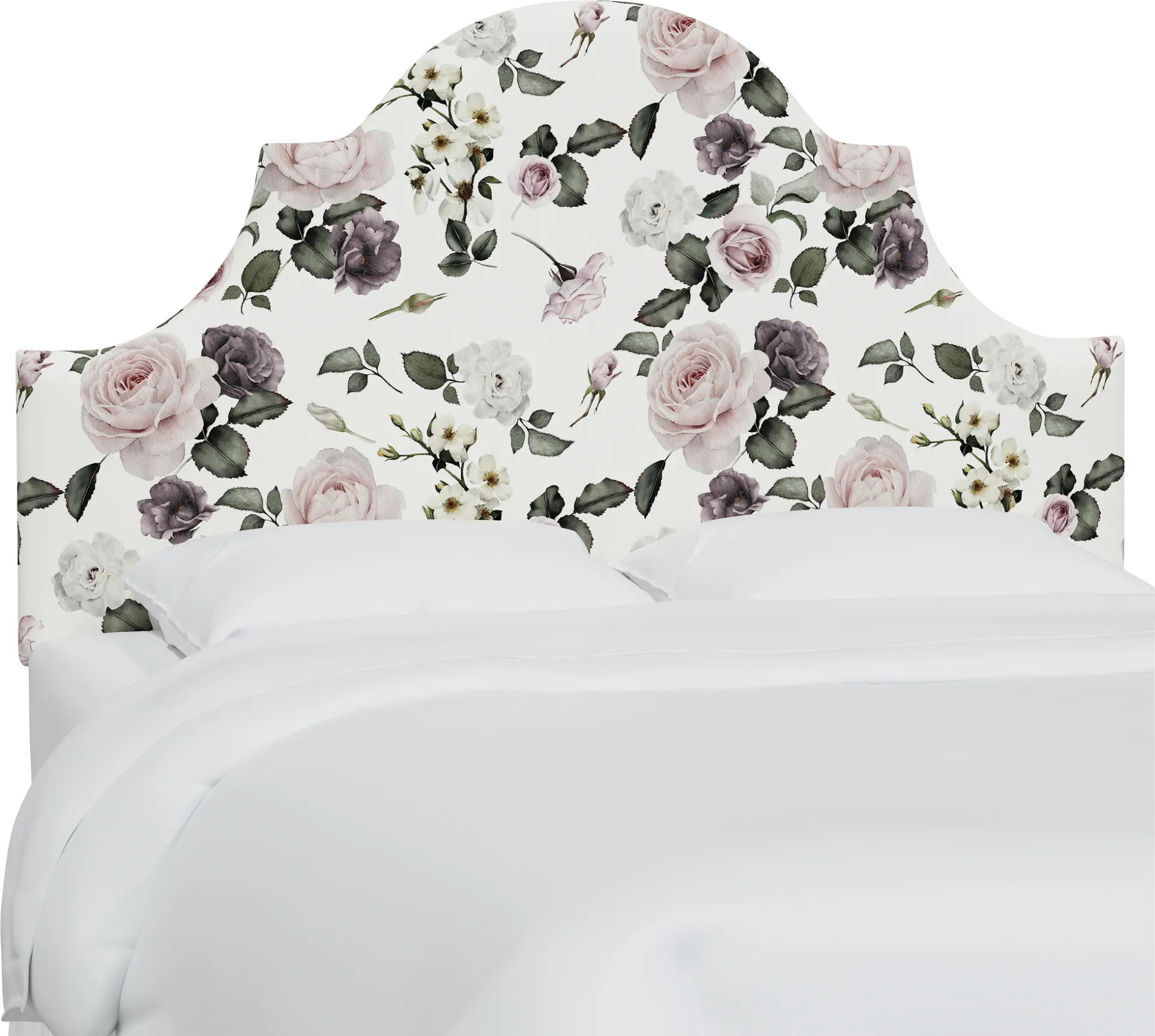 Barn Chic Cream Full Upholstered Headboard - Image 1