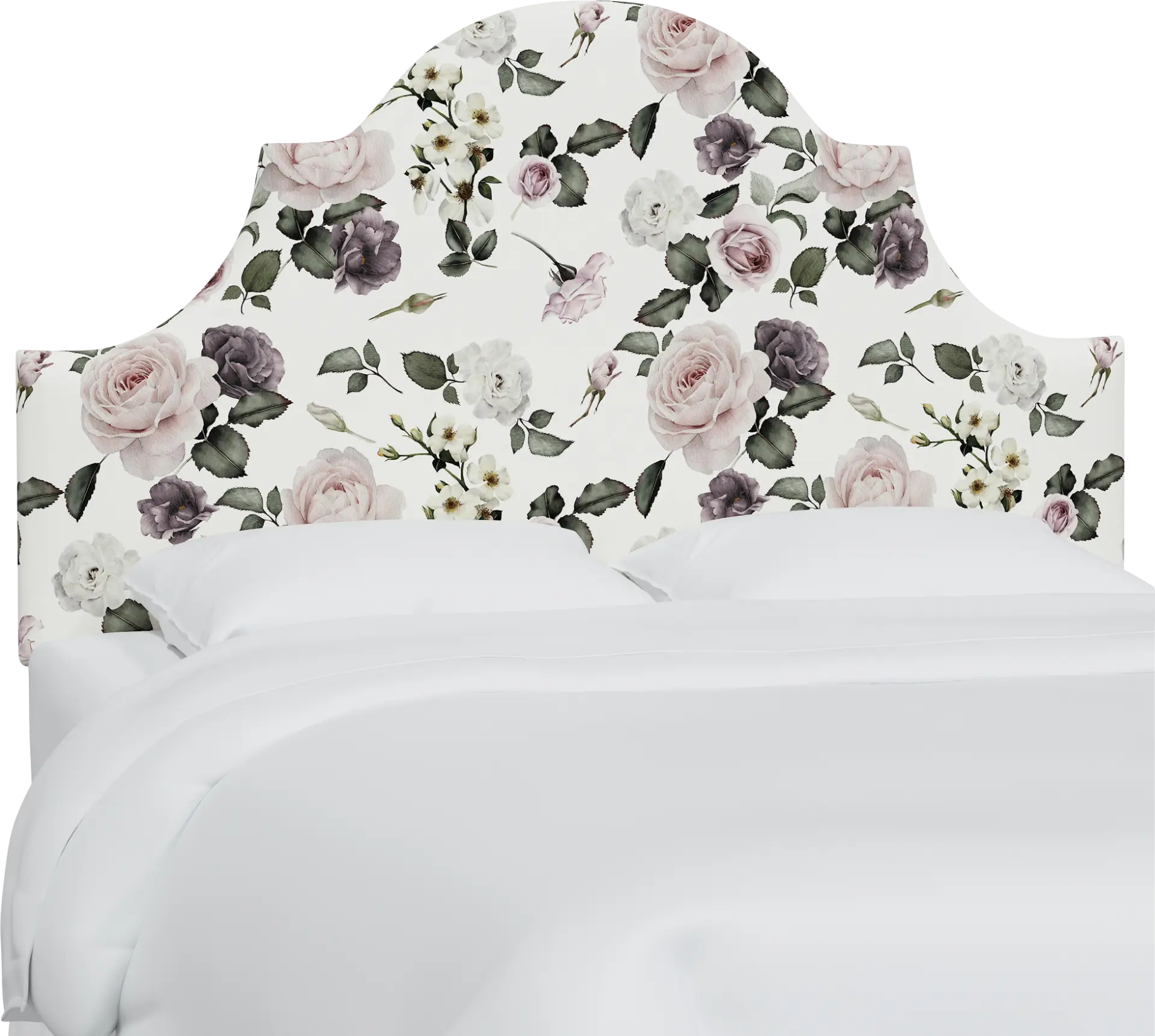 Barn Chic Cream Queen Upholstered Headboard