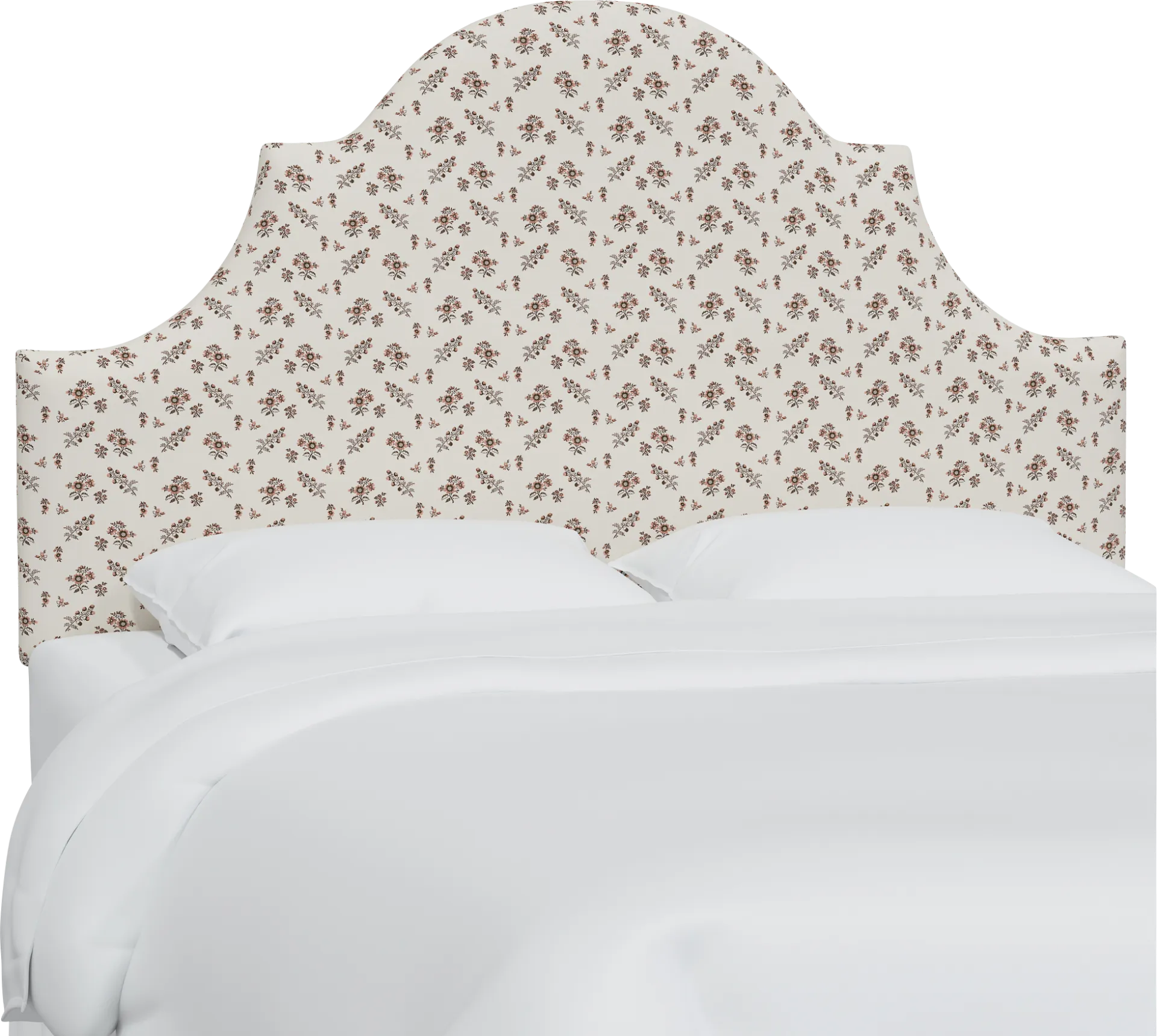 Barn Chic Beige Twin Upholstered Headboard - Image 1