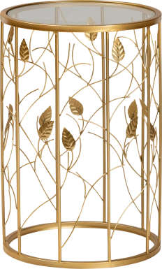 Wyler Gold End Table