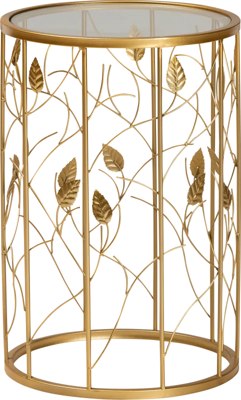 Wyler Gold End Table