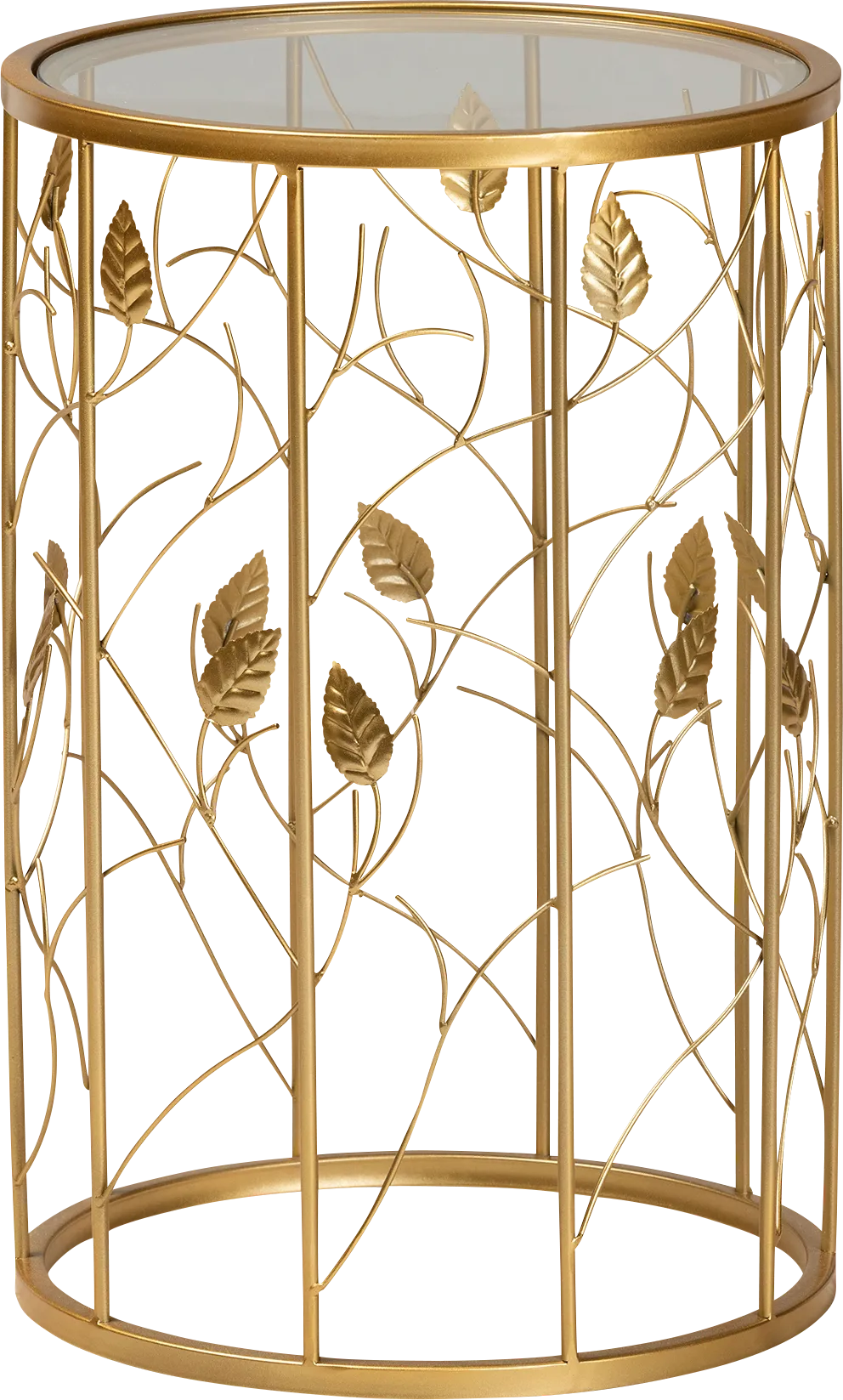 Wyler Gold End Table - Image 1