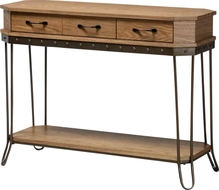 Legendwood Brown Console Table