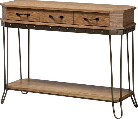 Legendwood Brown Console Table