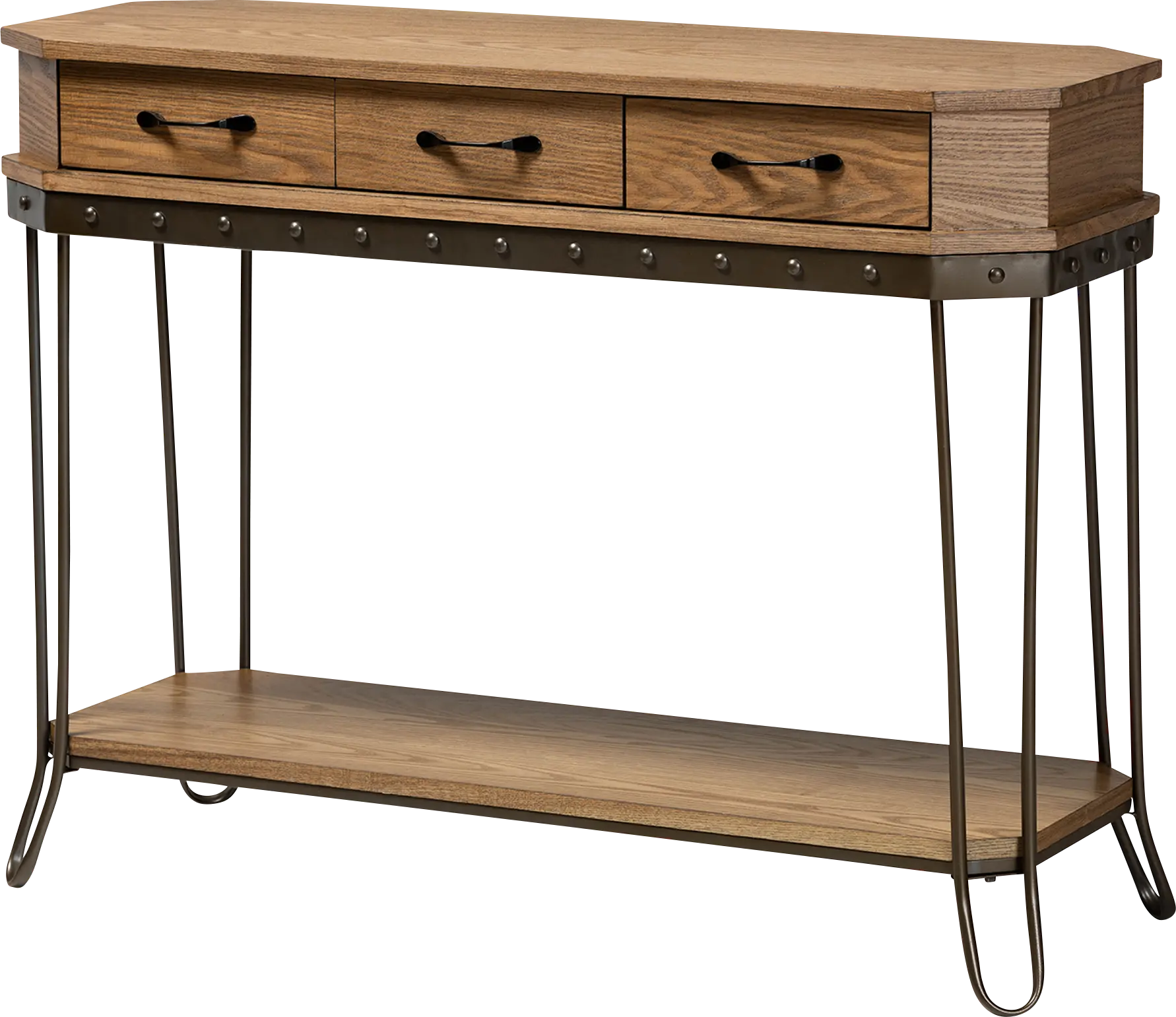 Legendwood Brown Console Table