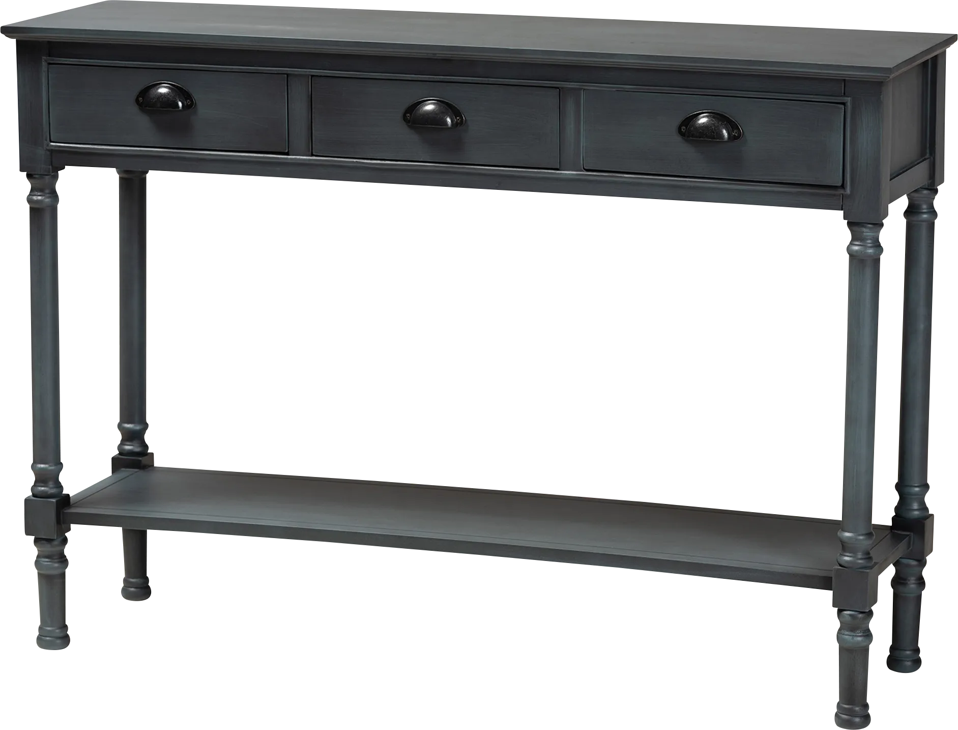 Brookpark Gray Console Table - Thumbnail - Image 1