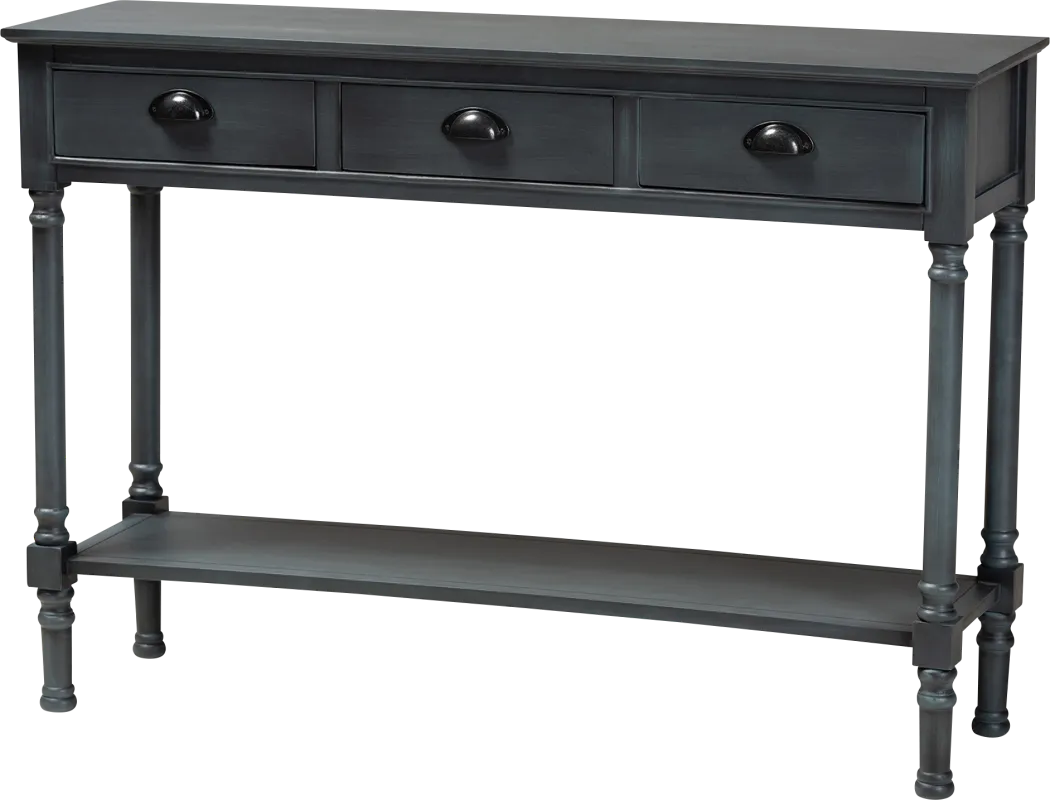 Brookpark Gray Console Table
