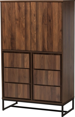 Minlow Brown Accent Cabinet