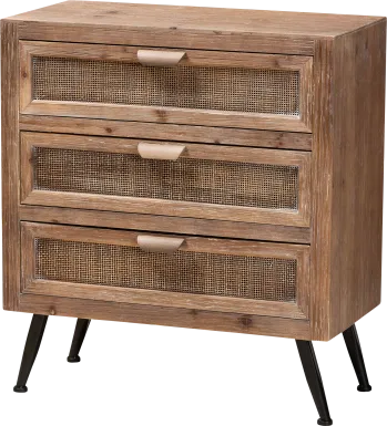Nilton Brown Accent Cabinet