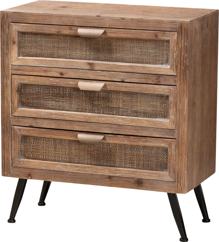 Nilton Brown Accent Cabinet