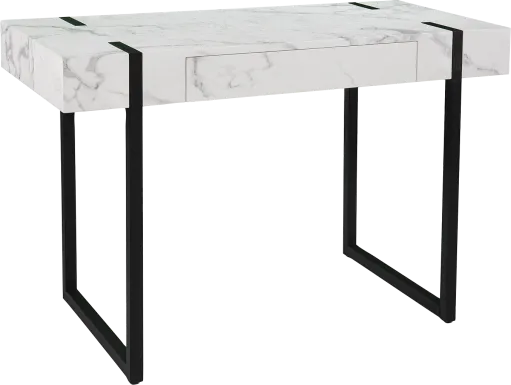 Laramice White Desk