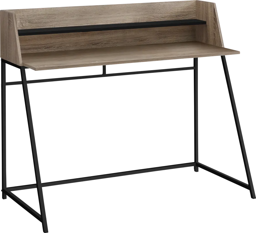 Minkler Taupe Desk