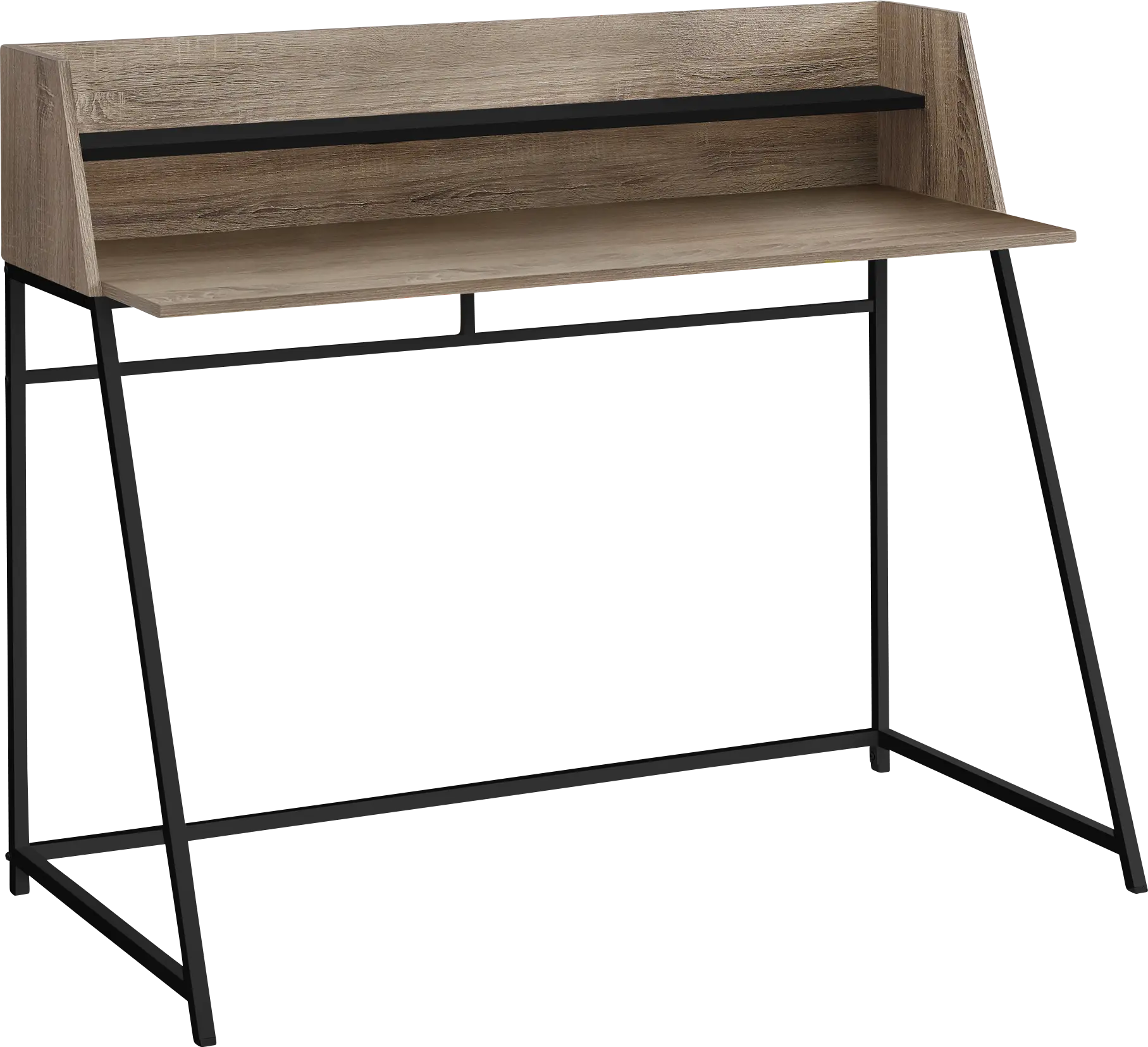 Minkler Taupe Desk