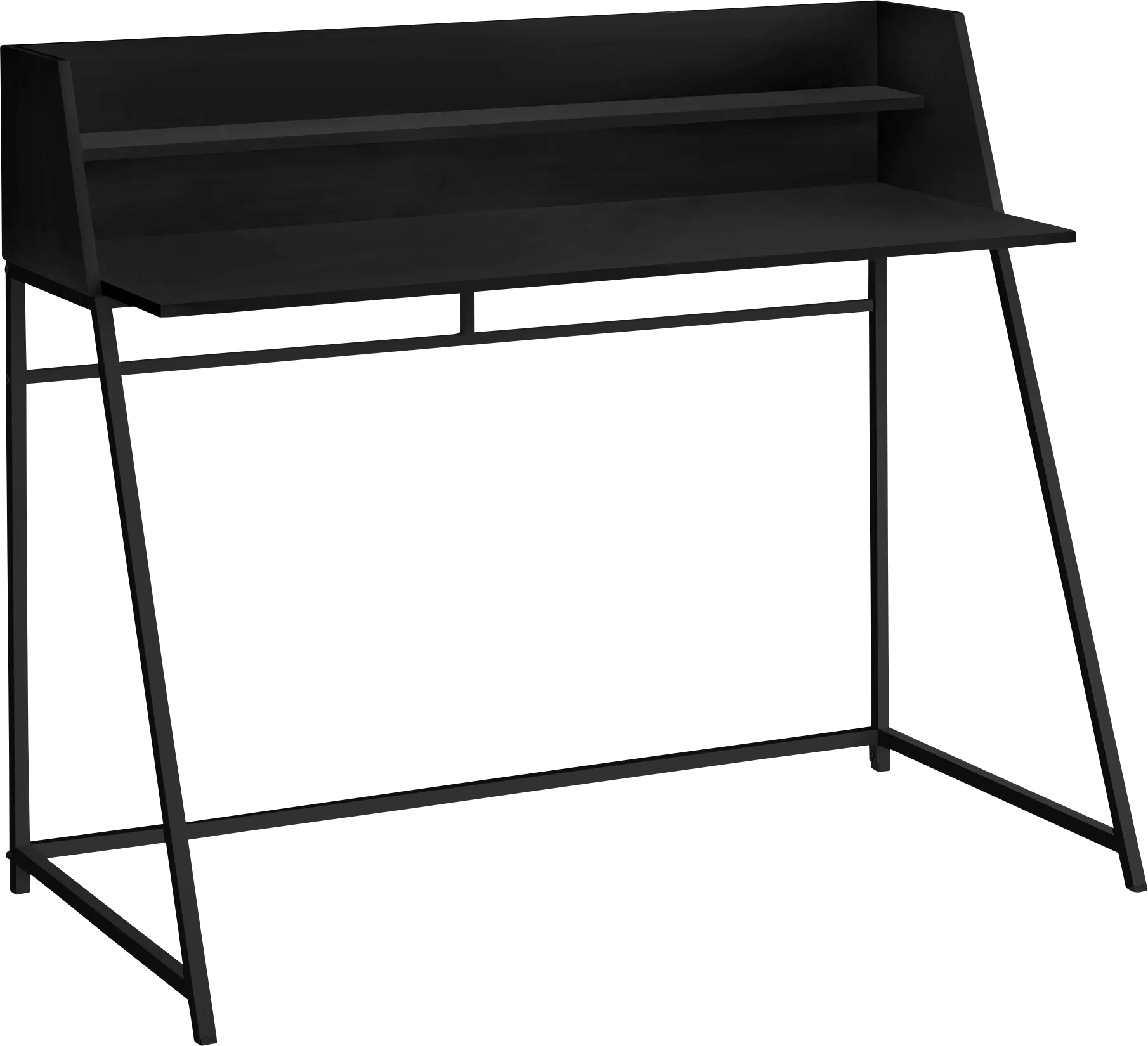 Minkler Black Desk - Thumbnail - Image 1