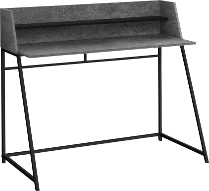 Minkler Dark Gray Desk