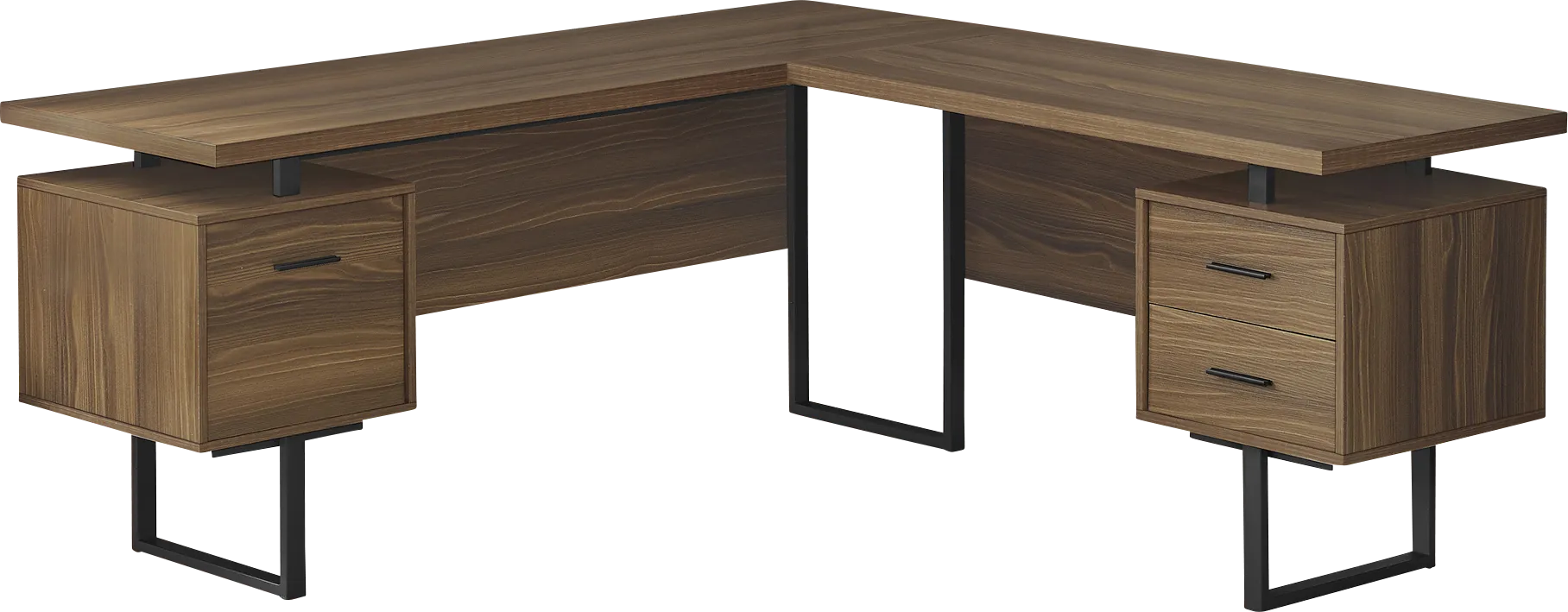 Halladay Walnut Desk - Thumbnail - Image 1