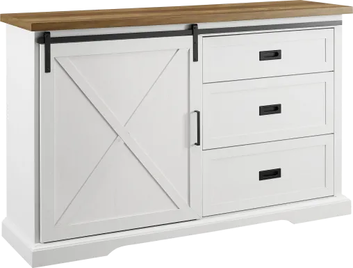 Verdene White Sideboard