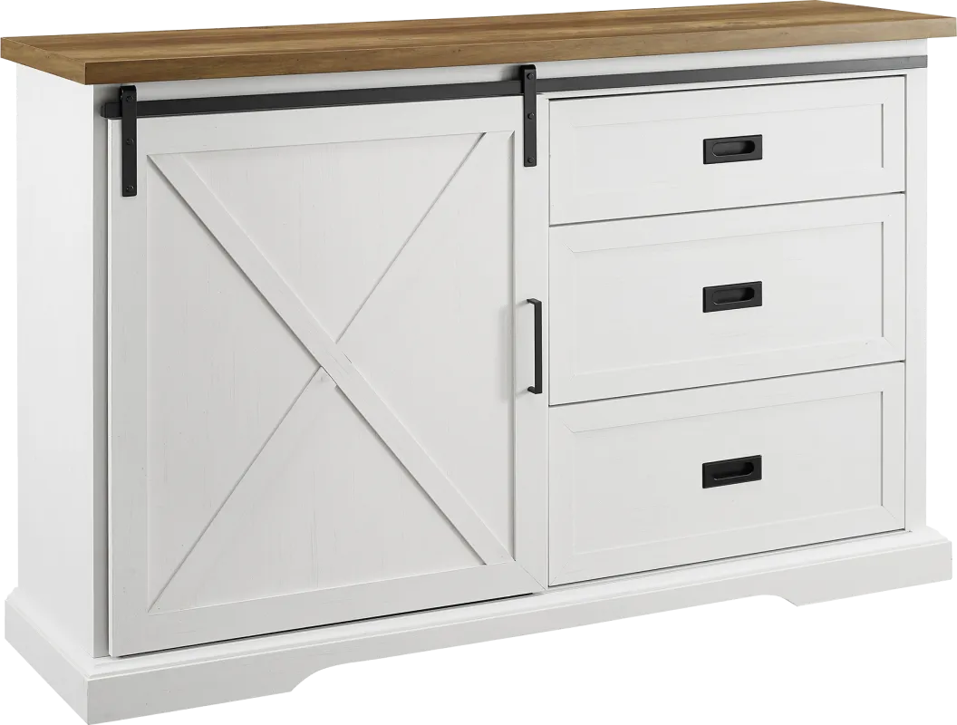Verdene White Sideboard