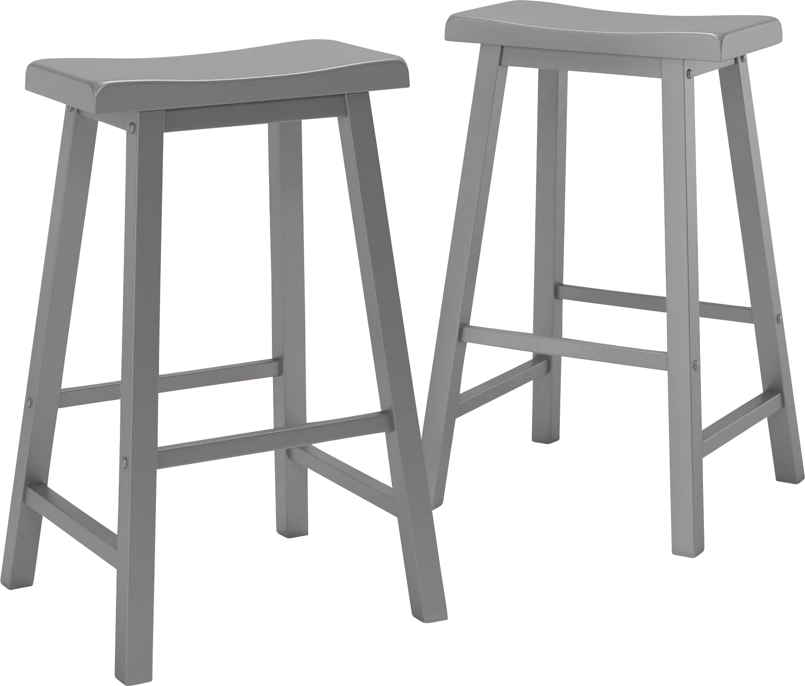 Nario Gray Barstools (Set of 2) - Image 1