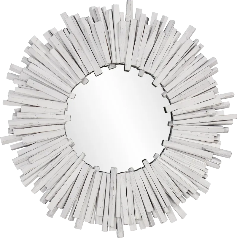 Izamar White Mirror