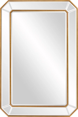 Arlia Gold Mirror