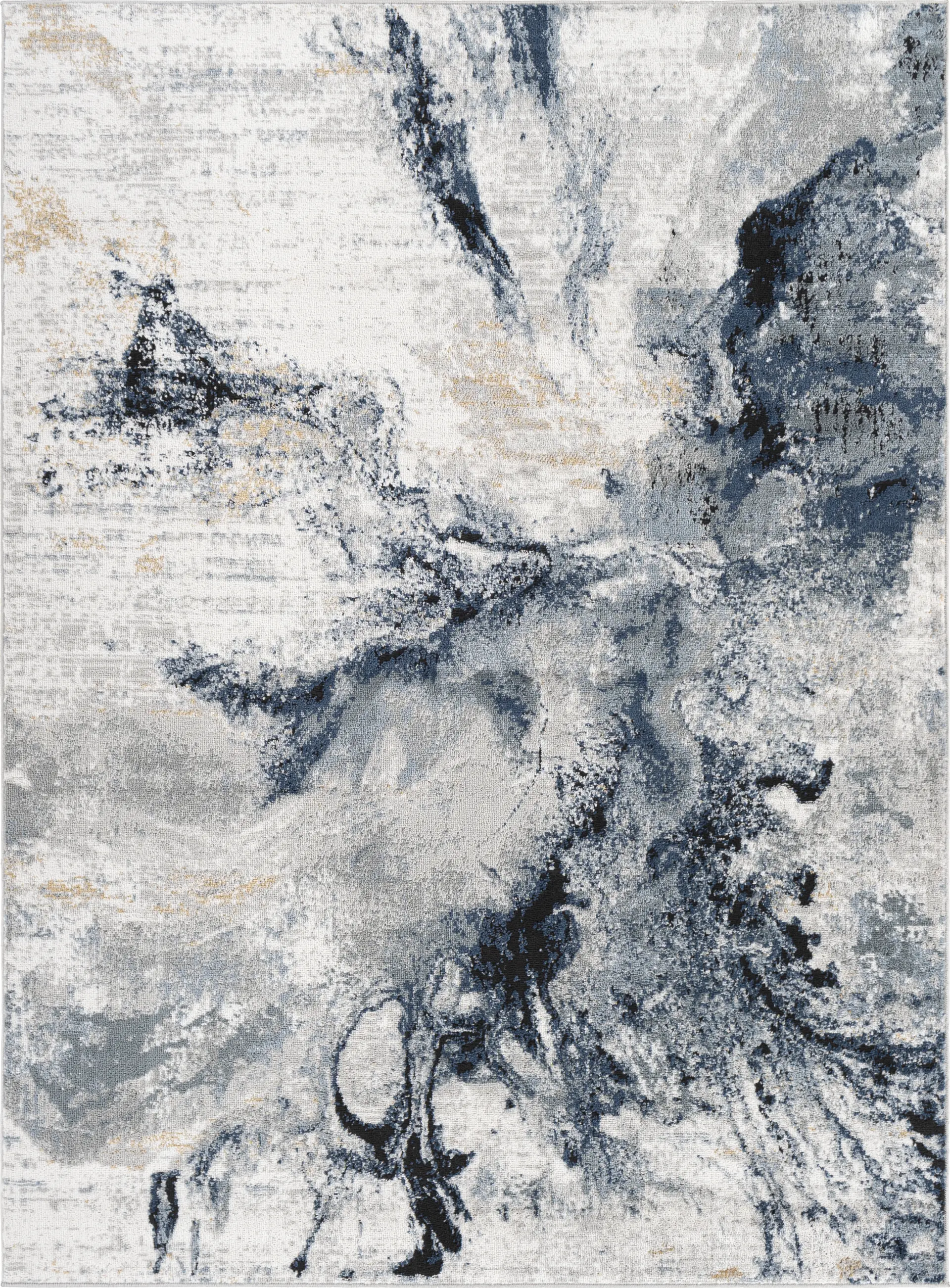 Brycen Blue 5'3 x 7'3 Rug