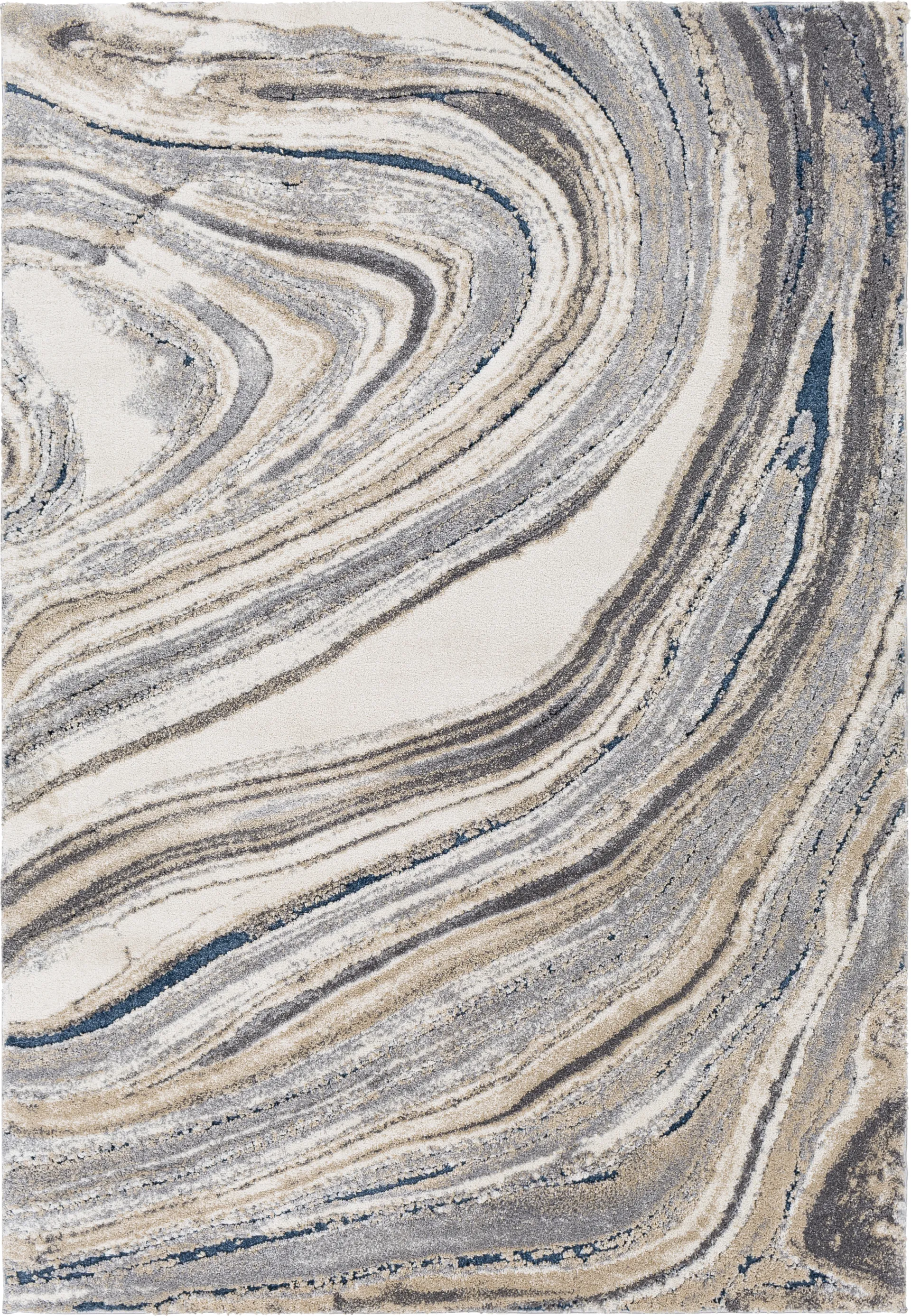 Raisha Cream 5'3 x 7'3 Rug - Image 1