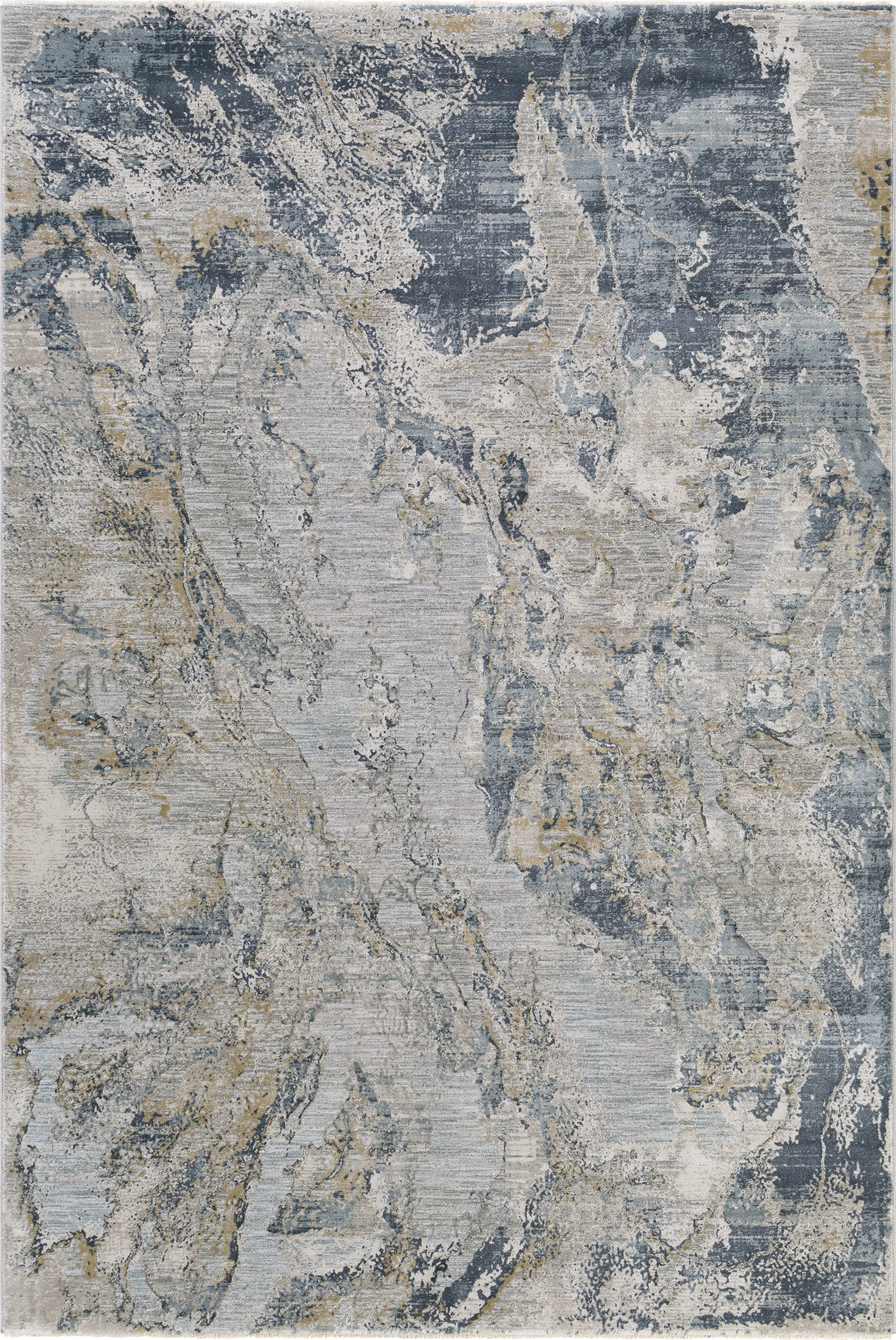Sanfra Gray 6'7 x 9'6 Rug - Image 1