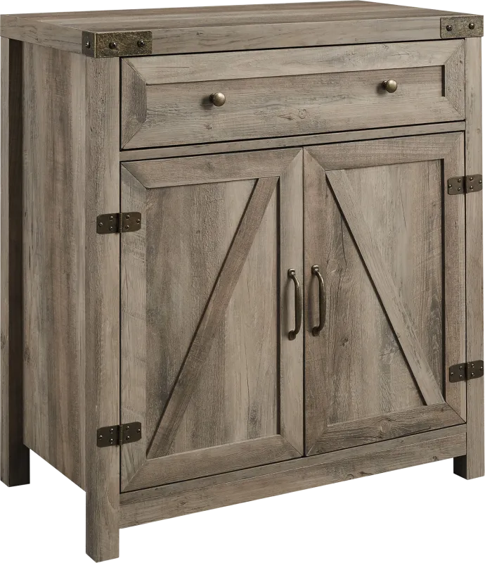 Copenhill Gray Accent Cabinet