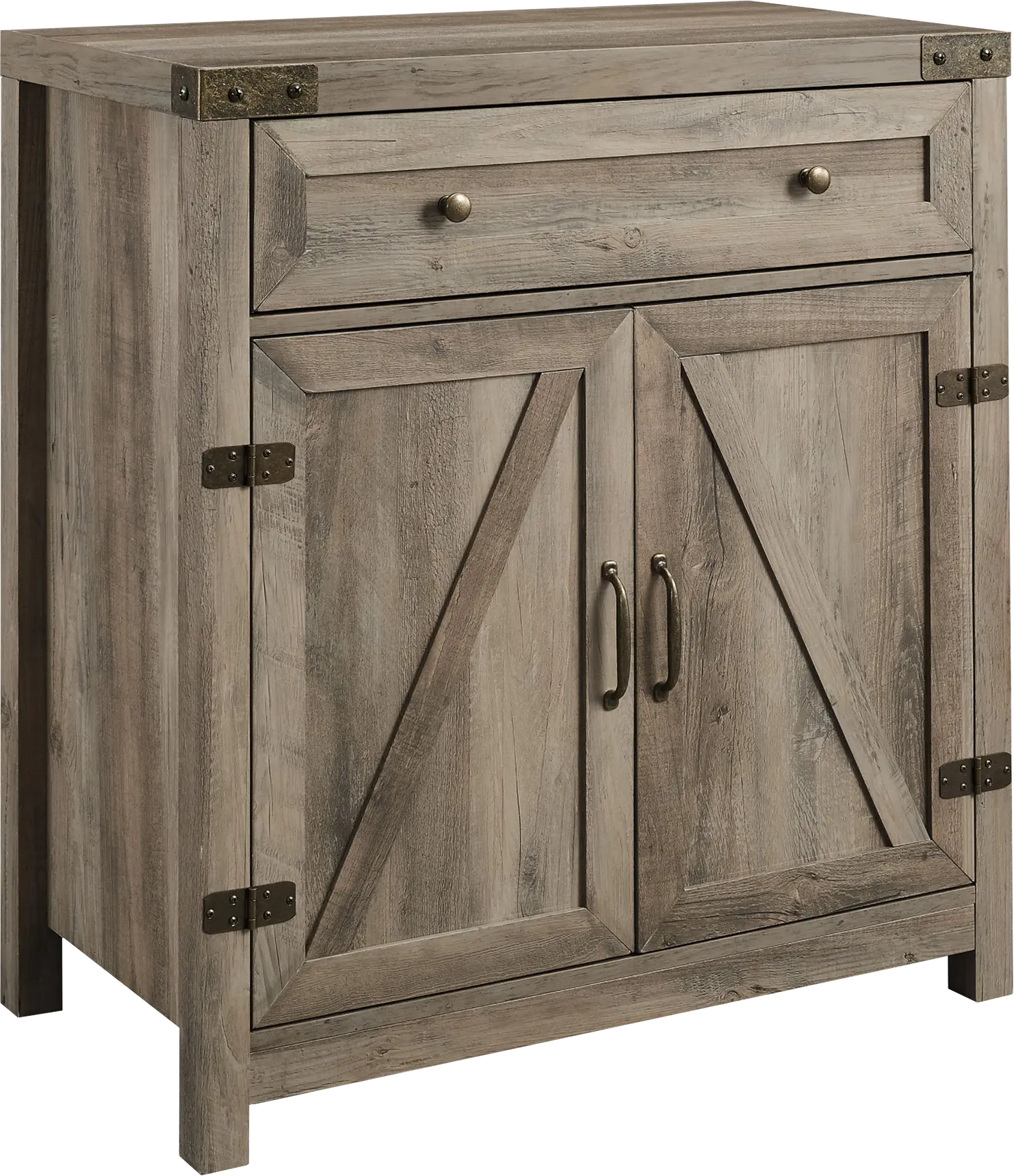 Copenhill Gray Accent Cabinet