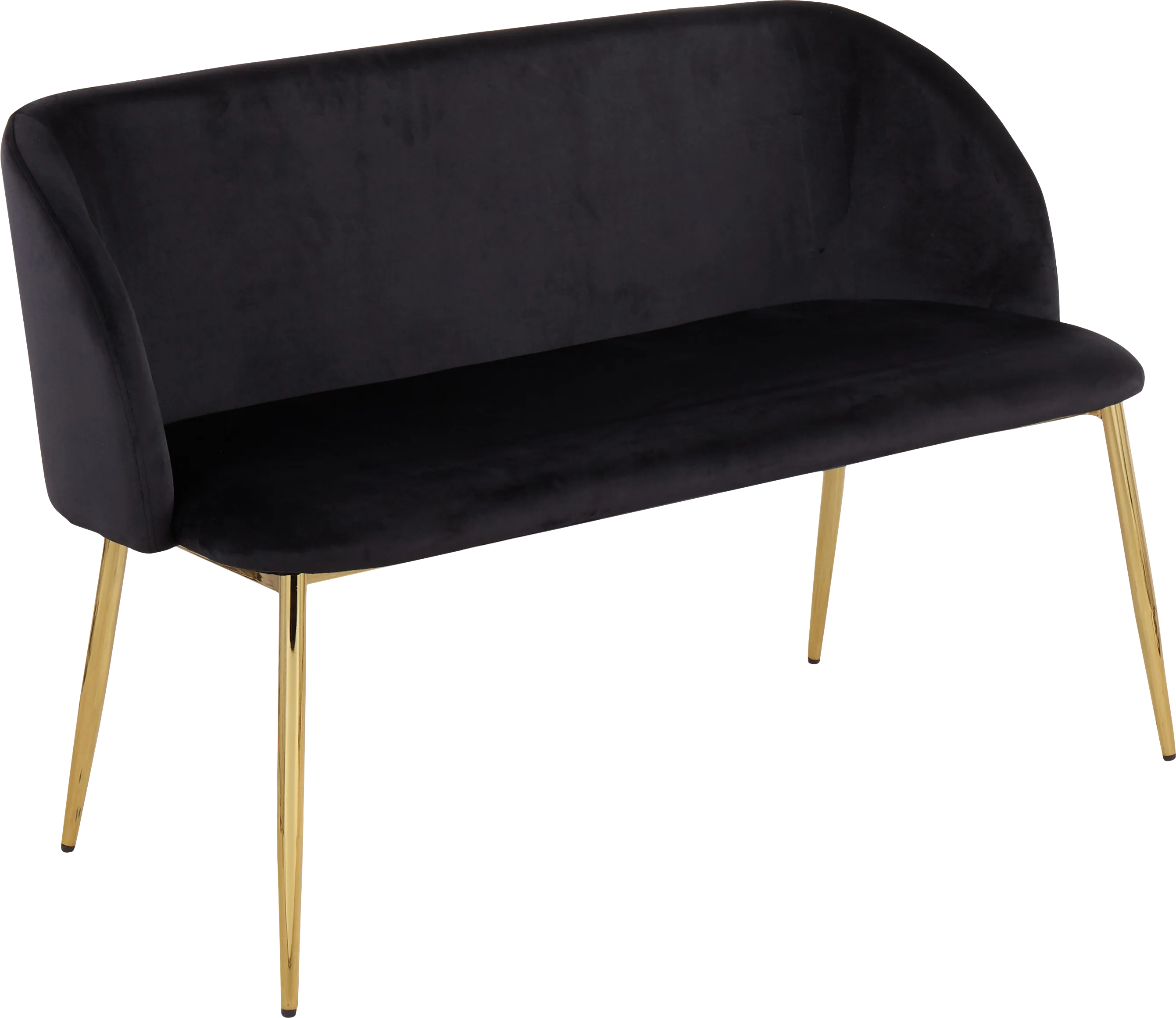 Fulham Black Accent Bench - Thumbnail - Image 1