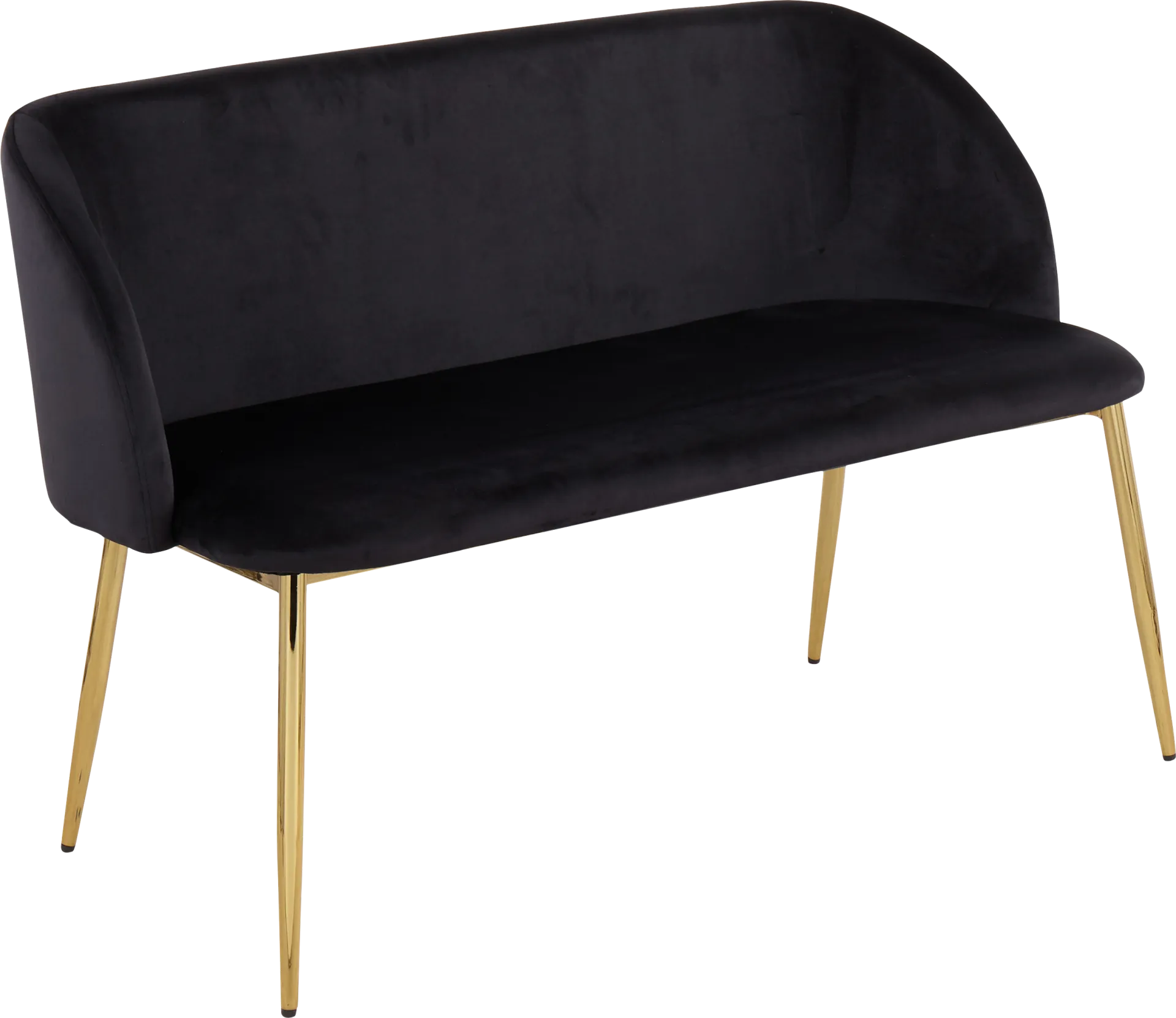 Fulham Black Accent Bench - Image 1
