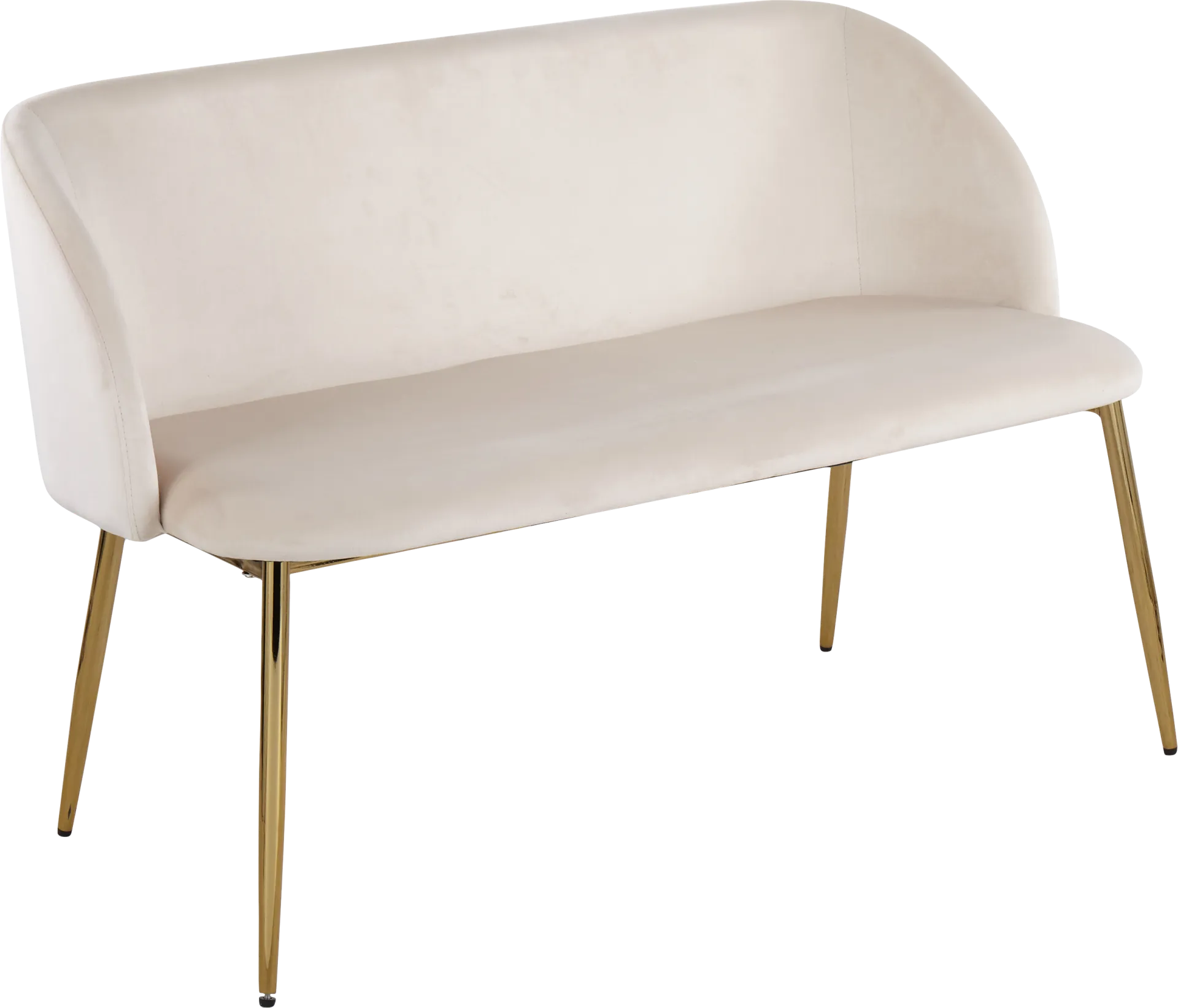 Fulham Cream Accent Bench - Image 1