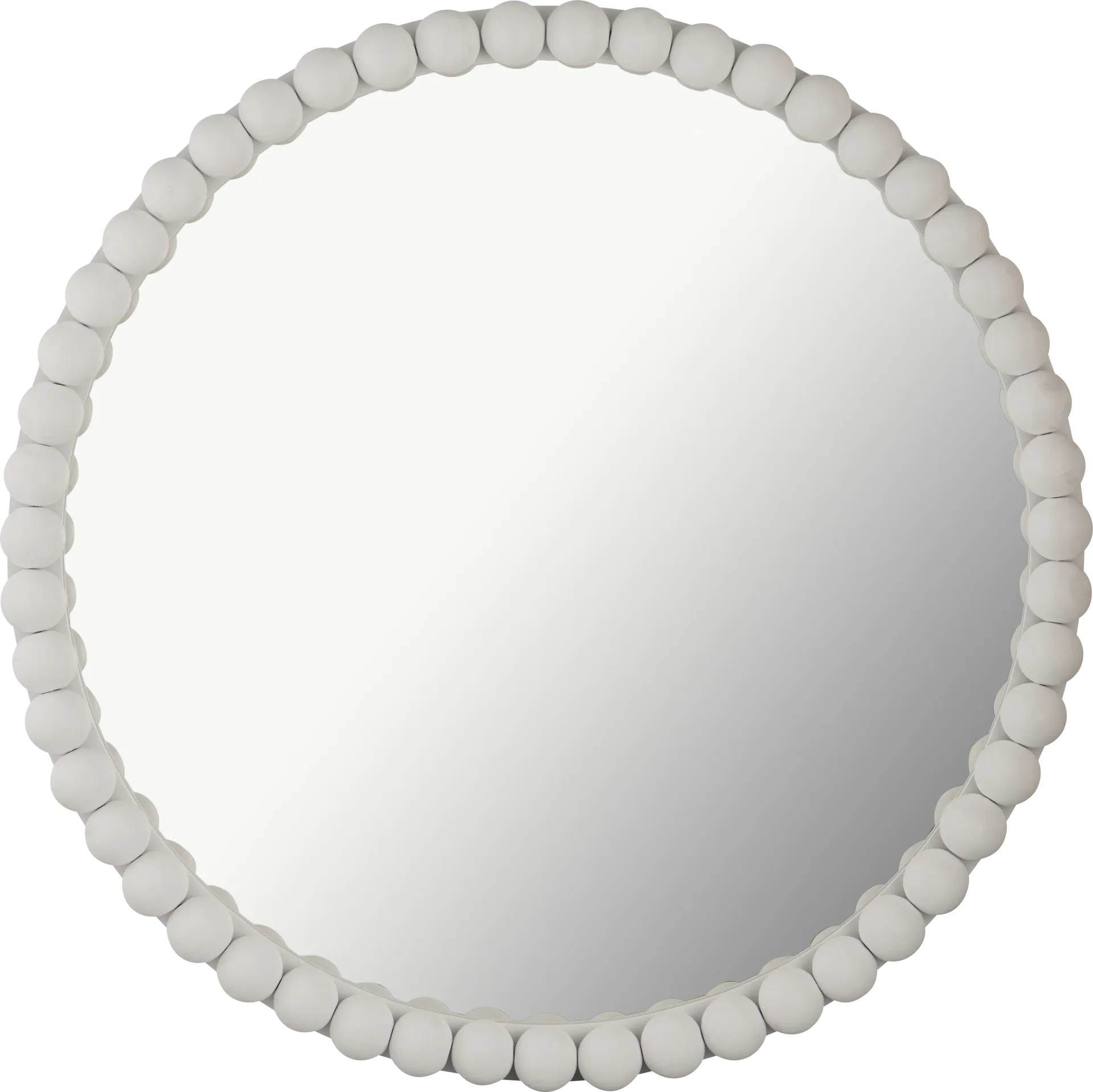 Kids Barlow Pearl White Mirror - Image 1