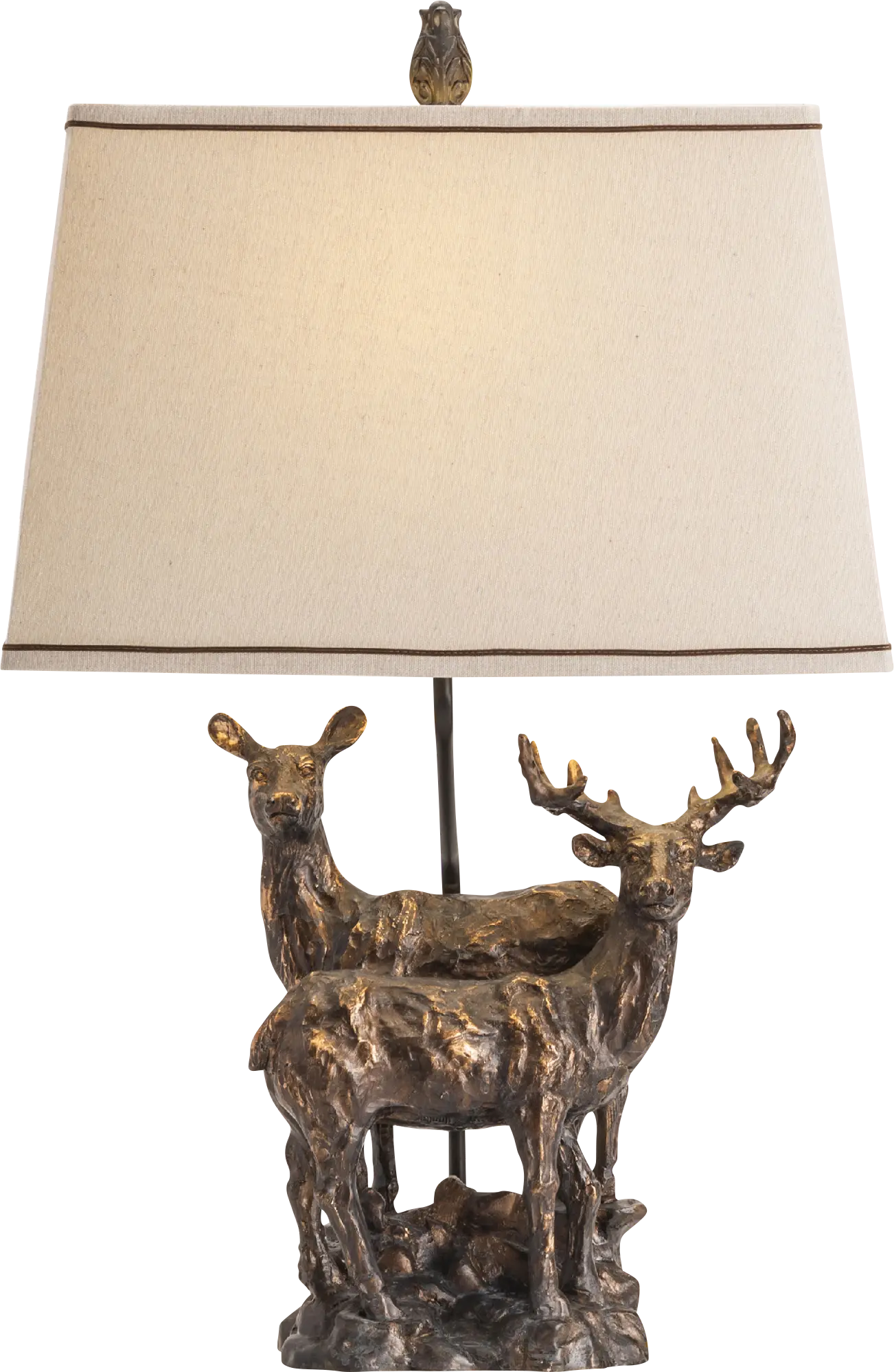 Columbia Cove Bronze Lamp