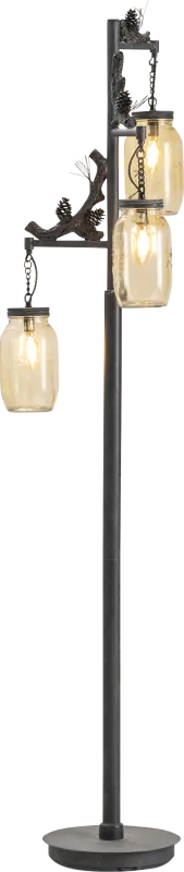 High Lane Rust Floor Lamp