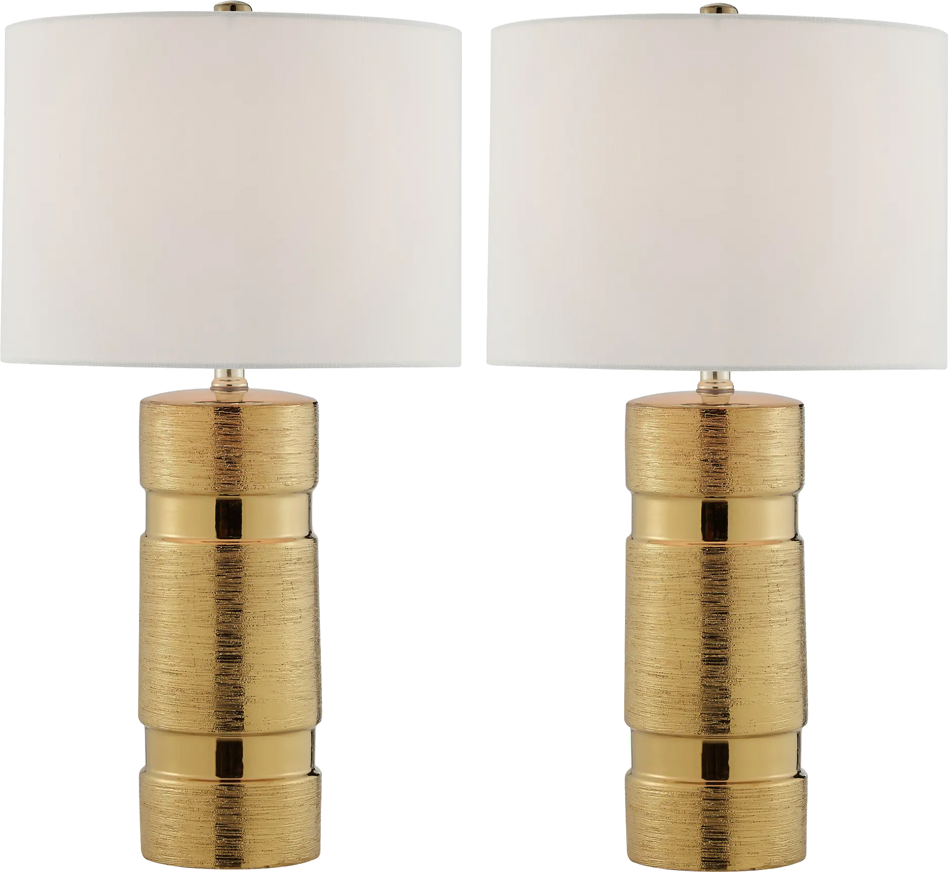 Granite Way Gold Table Lamp, Set of Two