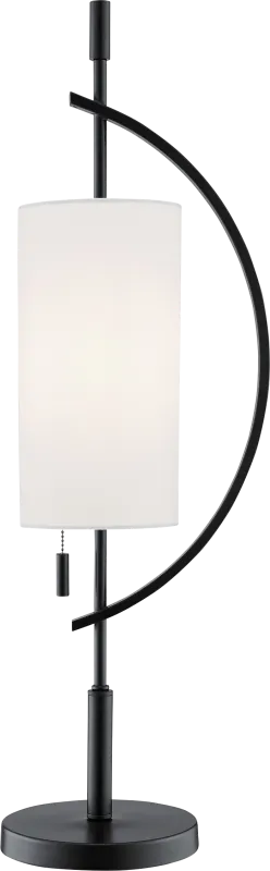 Mattei Court Black Table Lamp