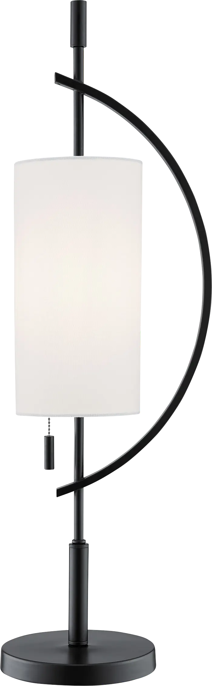 Mattei Court Black Table Lamp