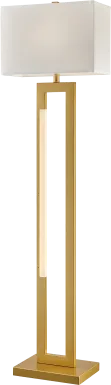Donatello Way Gold Floor Lamp