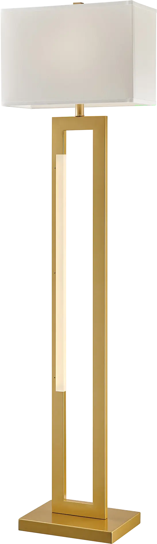 Donatello Way Gold Floor Lamp