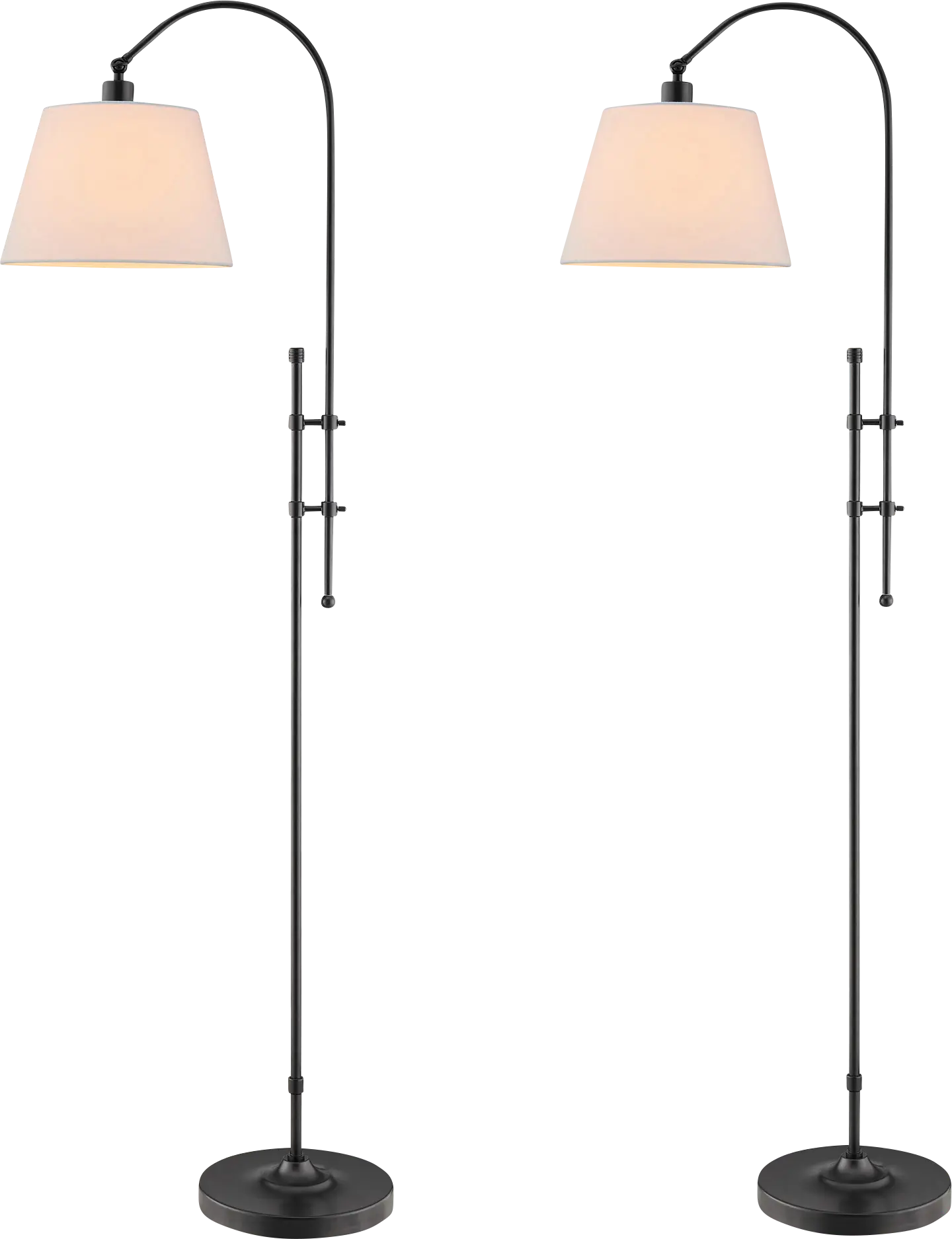 Bellamy Lane Bronze Floor Lamps, Set of 2