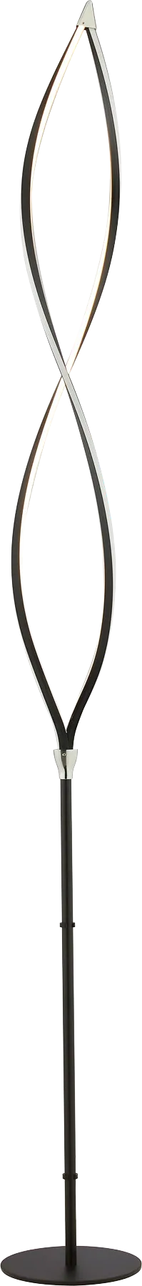 Pinnacle Point Black Floor Lamp - Image 1