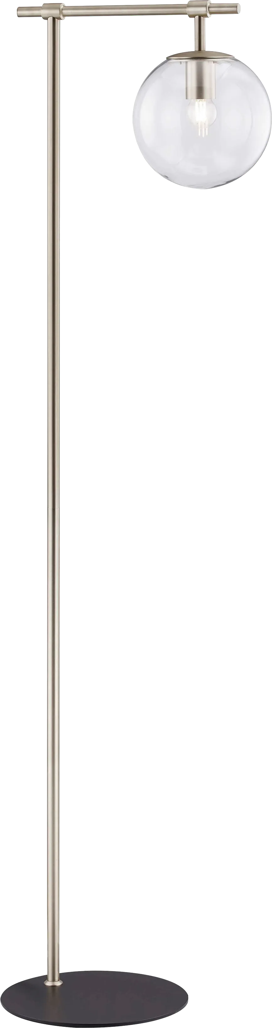 Glenridge View Nickel Floor Lamp