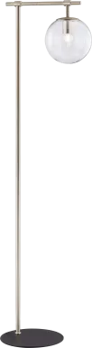 Glenridge View Nickel Floor Lamp