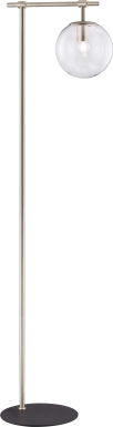 Glenridge View Nickel Floor Lamp