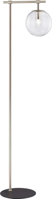 Glenridge View Nickel Floor Lamp