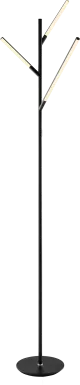 Godford Court Black Floor Lamp