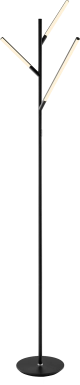Godford Court Black Floor Lamp